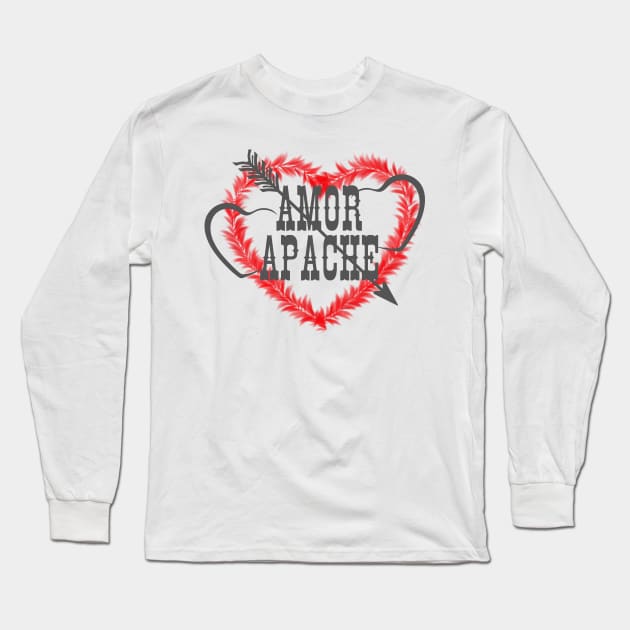 Amor Apache Long Sleeve T-Shirt by Cooltura Vibez